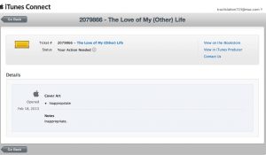 THE LOVE OF MY (OTHER) LIFE CENSORED BY ITUNES!