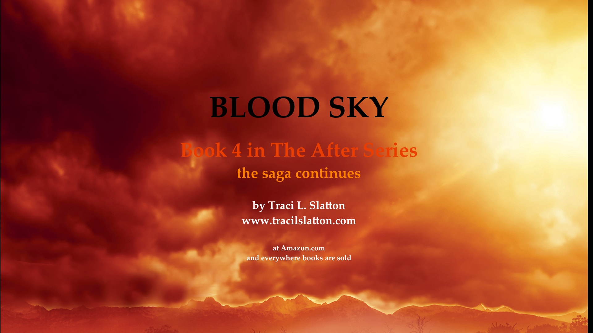 Book Trailer for BLOOD SKY
